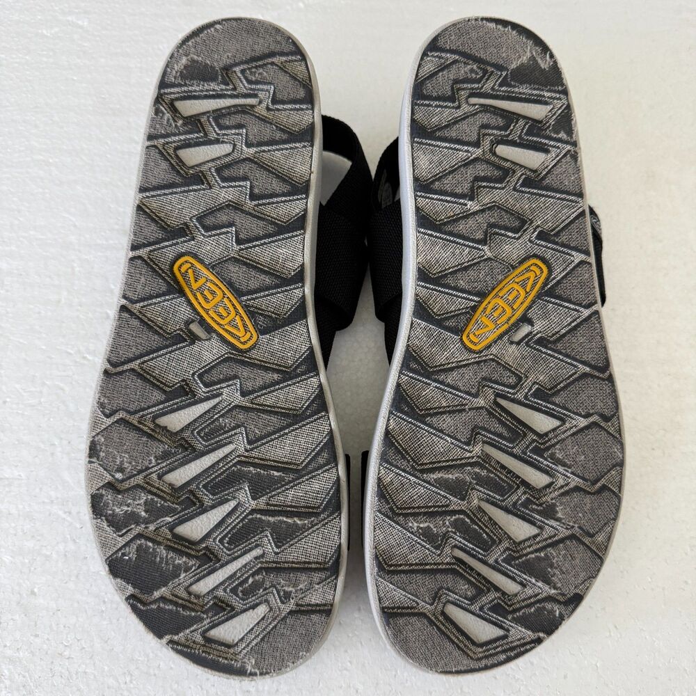 Keen Elle Backstrap Sandal Stretch Straps Recycled Outdoor Size 10.5 Black - Picture 8 of 13